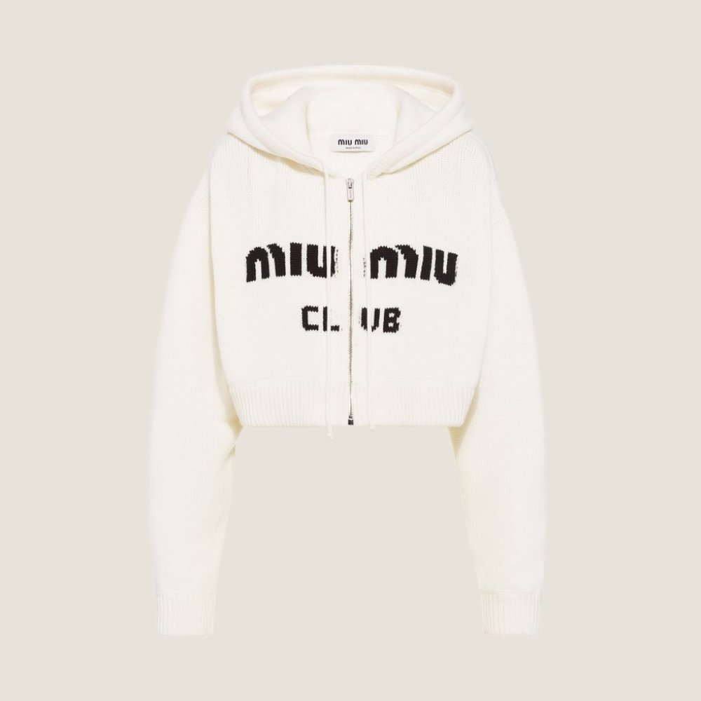 Miu Miu Cashmere Hoodie